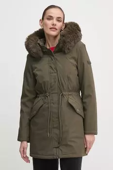 Парка Dkny, зеленый