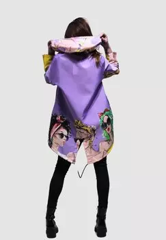 Парка Estampado De Fantasa ANANY, фиолетовый