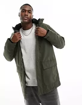Парка Jack & Jones – цвета хаки