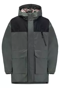 Парка Jack Wolfskin, цвет slate green