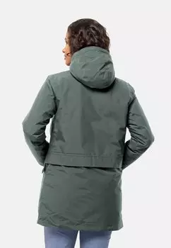 Парка Jack Wolfskin, цвет slate green