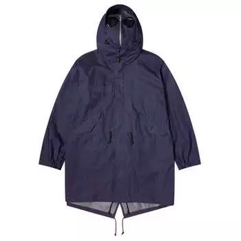 Парка Junya Watanabe Man X C.P. Company Denim Explorer Parka, цвет Indigo
