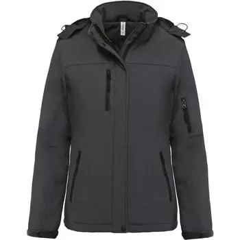 Парка Kariban Softshell Double Hood, серый