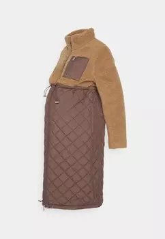 Парка MLTHEODORA LONG JACKET MAMALICIOUS, коричневый