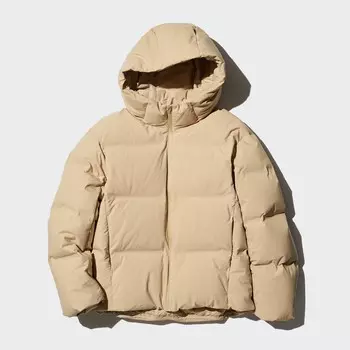 Парка на пуху Uniqlo, 31 бежевый