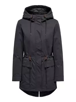 Парка ONLY Between-Seasons Parka, графитовый