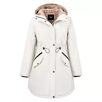Парка Orolay Windproof Faux Fur Hooded, белый
