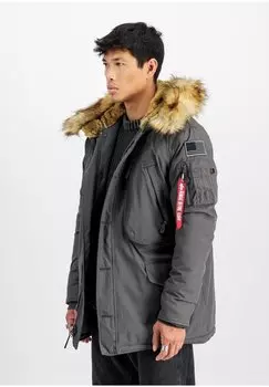 Парка POLAR JACKET Alpha Industries, серый