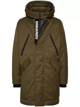 Парка с капюшоном DSQUARED2, коричневый