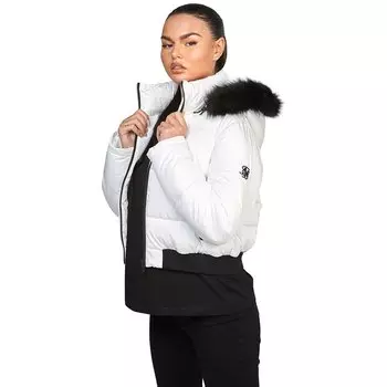 Парка Siksilk Cropped, белый
