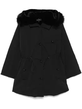 Парка со съемной подкладкой Emporio Armani, черный