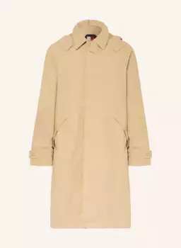 Парка со съемным капюшоном Tommy Hilfiger, коричневый