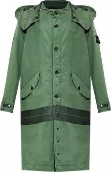Парка Stone Island Long Parka 'Olive', зеленый