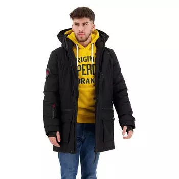 Парка Superdry City Padded, черный