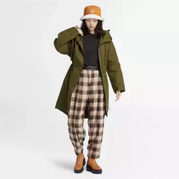 Парка Timberland Fishtail, зеленый