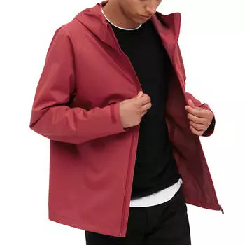 Парка Uniqlo Blocktech 3D Cut с капюшоном, 27 оранжевый