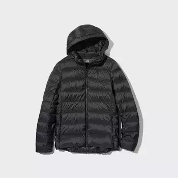 Парка UNIQLO перьевая, черный