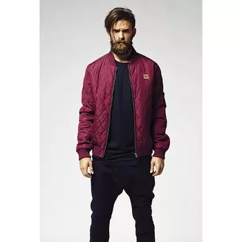 Парка Urban Classics Diamond Nylon, красный