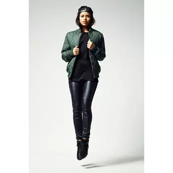 Парка Urban Classics Diamond Nylon, зеленый