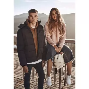 Парка Urban Classics Hooded, черный