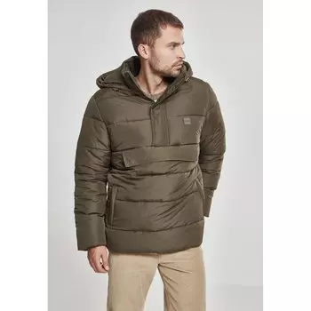 Парка Urban Classics Pull Over, зеленый