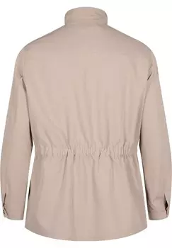 Парка WITH DRAWSTRING WAIST Zizzi, бежевый