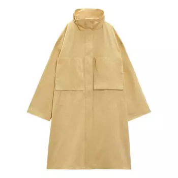 Парка Zara With Pockets, соломенный