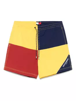 Парусные шорты Colorblock Tommy Hilfiger, желтый