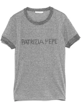 Patrizia Pepe футболка Essential, серый