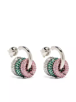Patrizia Pepe серьги Piercing, серебряный