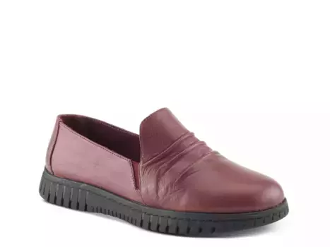 Patton Слипоны Spring Step, Dark Red