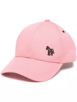 Paul Smith бейсболка с вышивкой, розовый