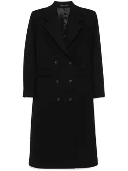 Paul Smith двубортное пальто, черный