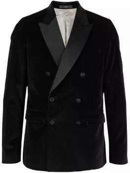 Paul Smith двубортный пиджак, черный