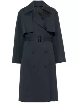Paul Smith двубортный тренч, синий