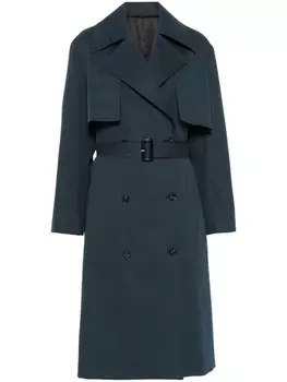 Paul Smith двубортный тренч, синий