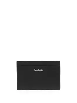 Paul Smith картхолдер с принтом, черный