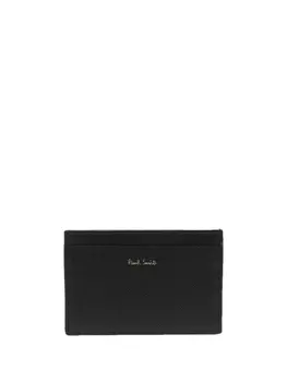 Paul Smith картхолдер с принтом, черный