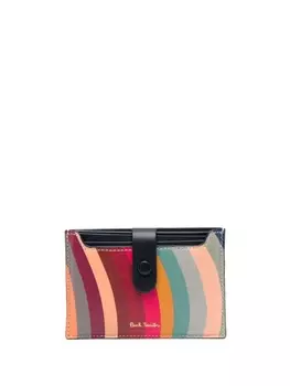 Paul Smith картхолдер с принтом, синий