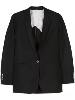 Paul Smith льняной пиджак, черный