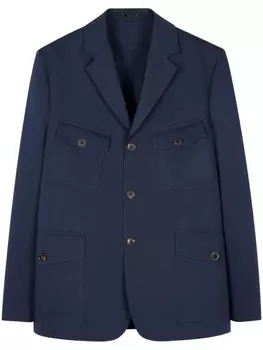 Paul Smith пиджак с карманами, синий