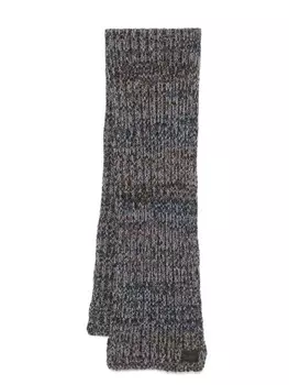 Paul Smith шарф крупной вязки, синий