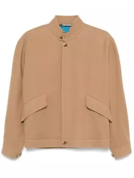 Paul Smith шерстяная куртка-бомбер, коричневый