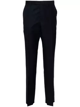 Paul Smith шерстяные брюки в тонкую полоску, синий