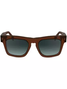 Paul Smith солнцезащитные очки Kramer, коричневый