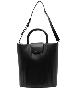Paul Smith сумка-ведро Shadow Stripe, черный