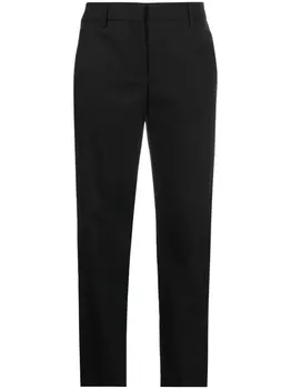 Paul Smith зауженные брюки строгого кроя, черный