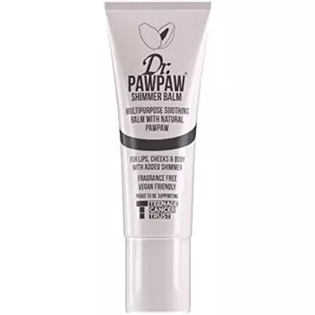 Pawpaw Shimmer Balm 10 мл Многоцелевой бальзам для губ и кожи - веганская и этическая красота, Dr. Pawpaw Original Balm