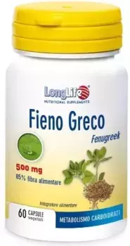 Пажитник Longlife, 60 капсул Long Life