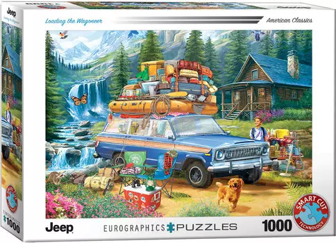 Пазл 1000 Jeep Loading The Wagoneer от 6000-5867 EuroGraphics